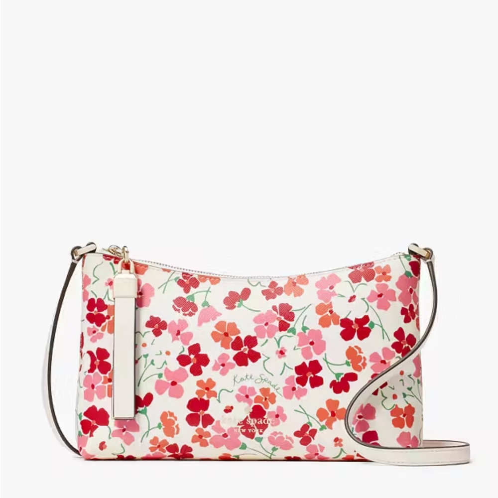 New with Tag Kate Spade Sadie Sunny Floral Printed Crossbody - Picture 6 of 7